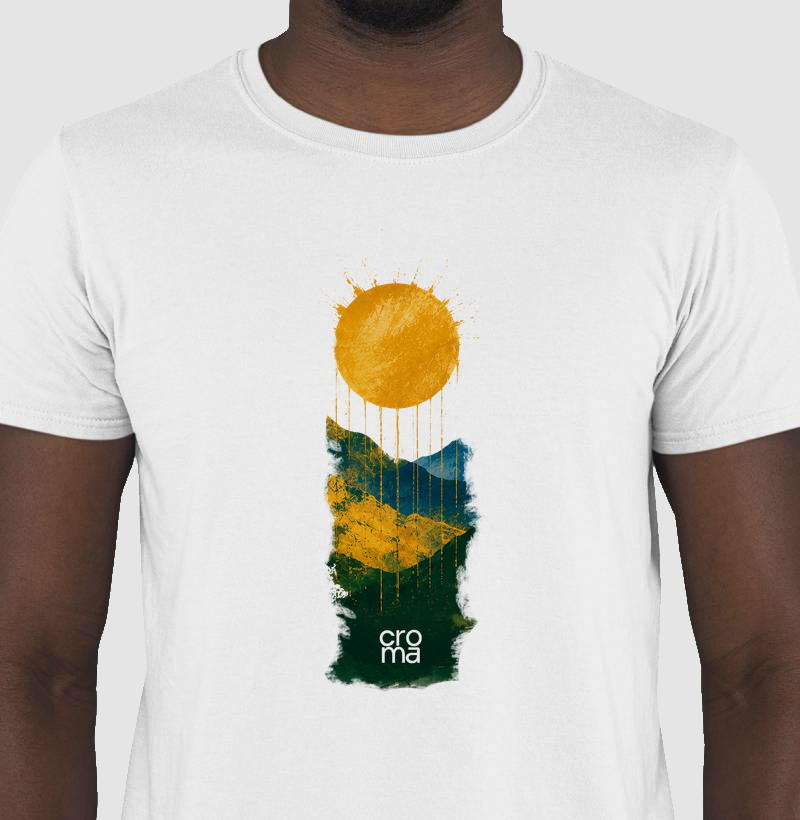 Camiseta Regular Sol Brasil