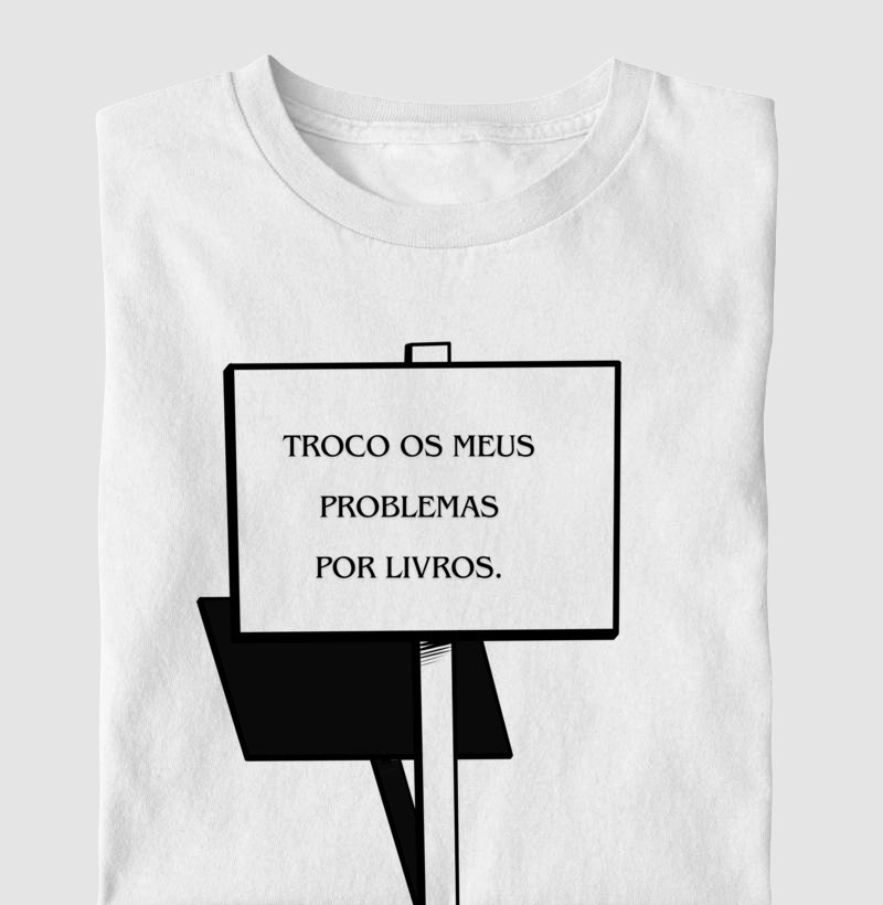 Troco os meus problemas por livro