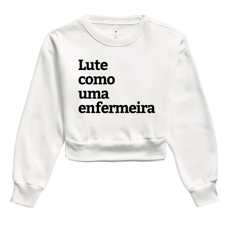 Lute como uma enfermeira