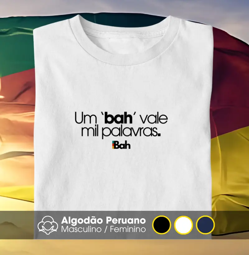 um "bah" vale mil palavras