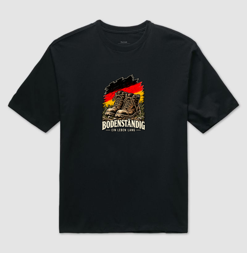 Bodenständig — Ein Leben Lang - Camiseta Oversized