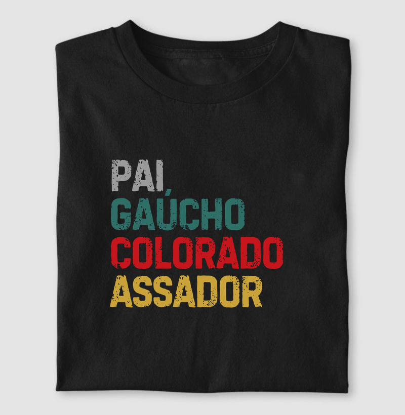 Pai Gaúcho Colorado Assador