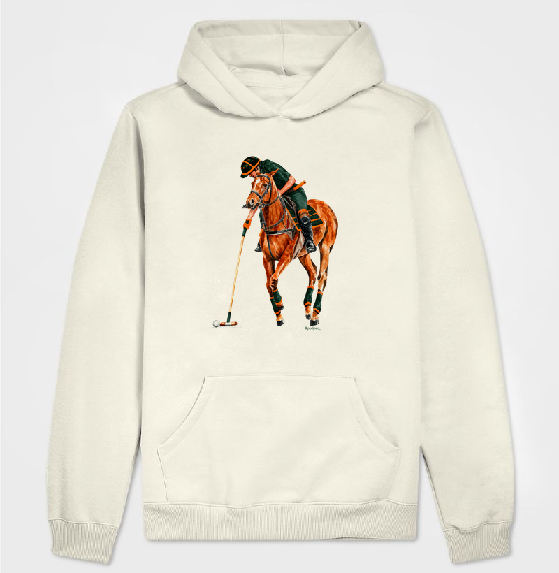 Polo - Orange & Green - Hoodie Moletom