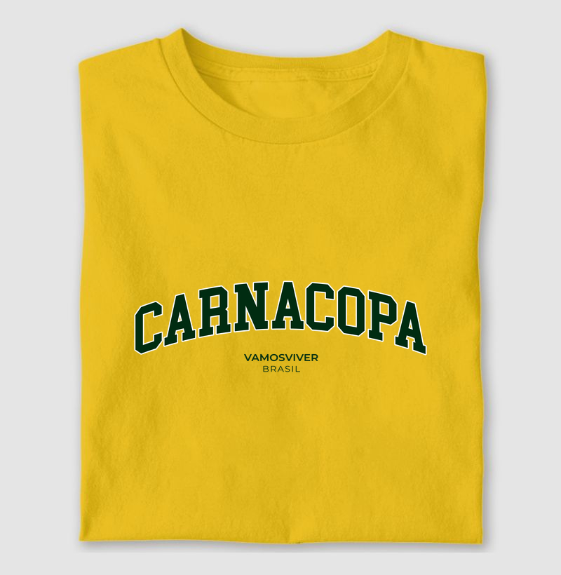 Camiseta Carnacopa College - Copa do Mundo 2026