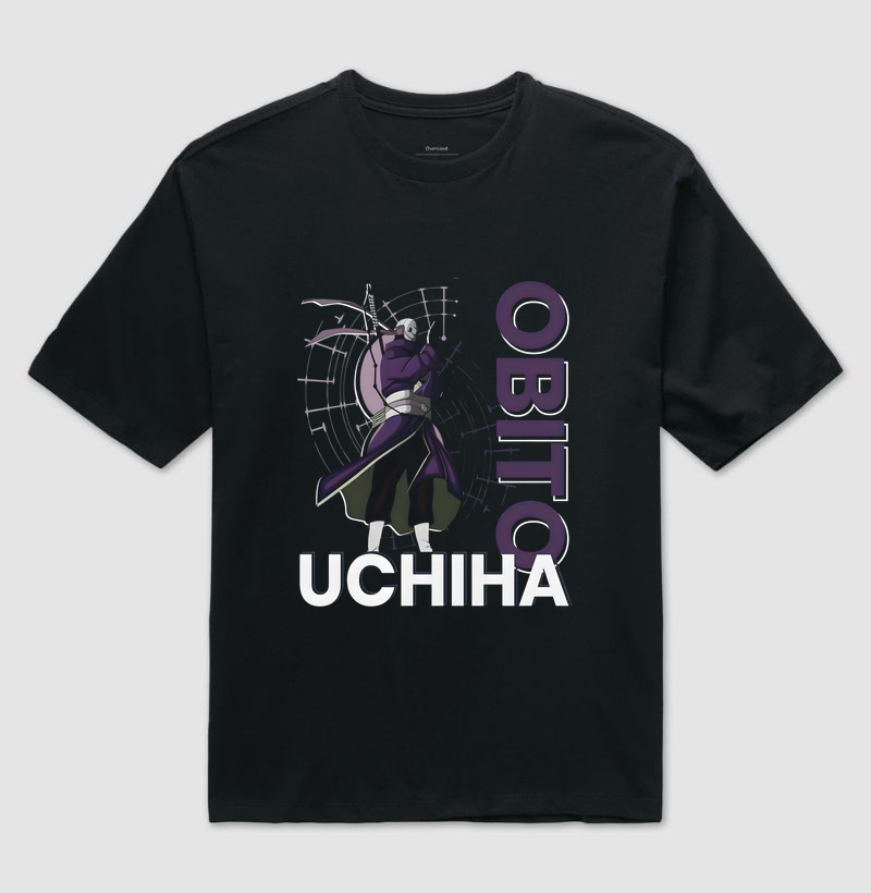 Camiseta Oversized - Obito