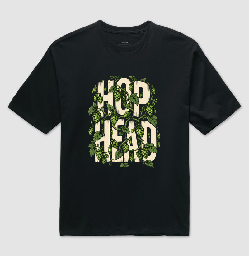 Hop Head - New Brew - Camiseta Oversized