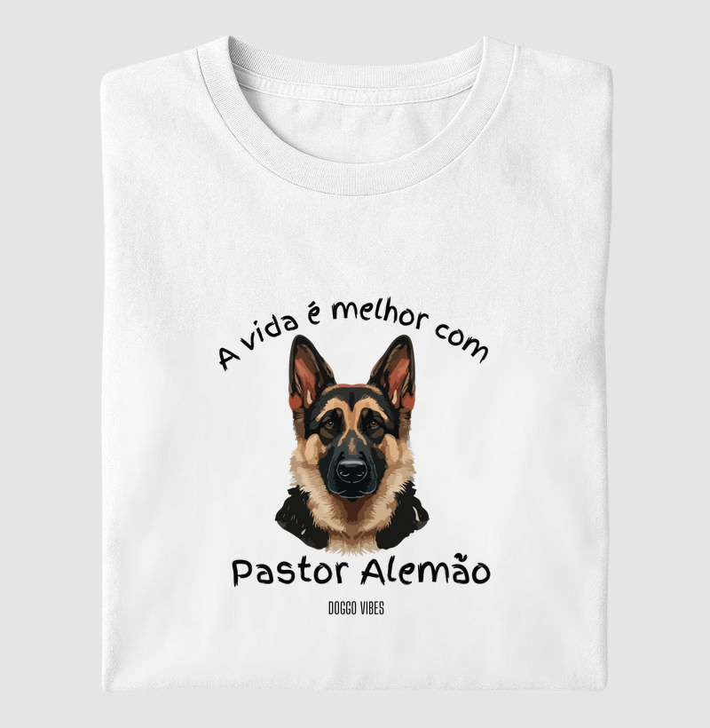 A vida é melhor com Pastor Alemão