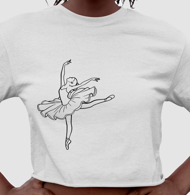 Bailarina estampa Baixa