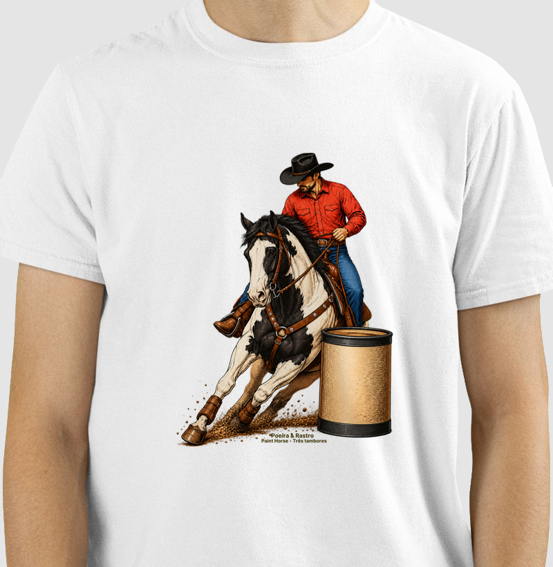 Paint Horse - Três Tambores. - Camiseta