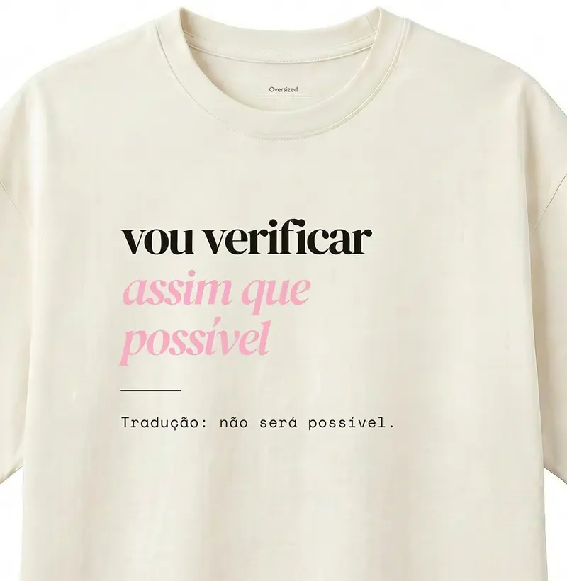 vou verificar assim que possível