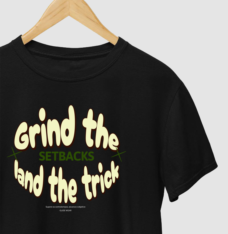 Camiseta Grind The Sedback Land The Trick 