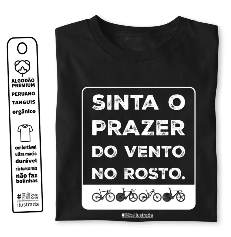 Sinta o prazer do vento no rosto