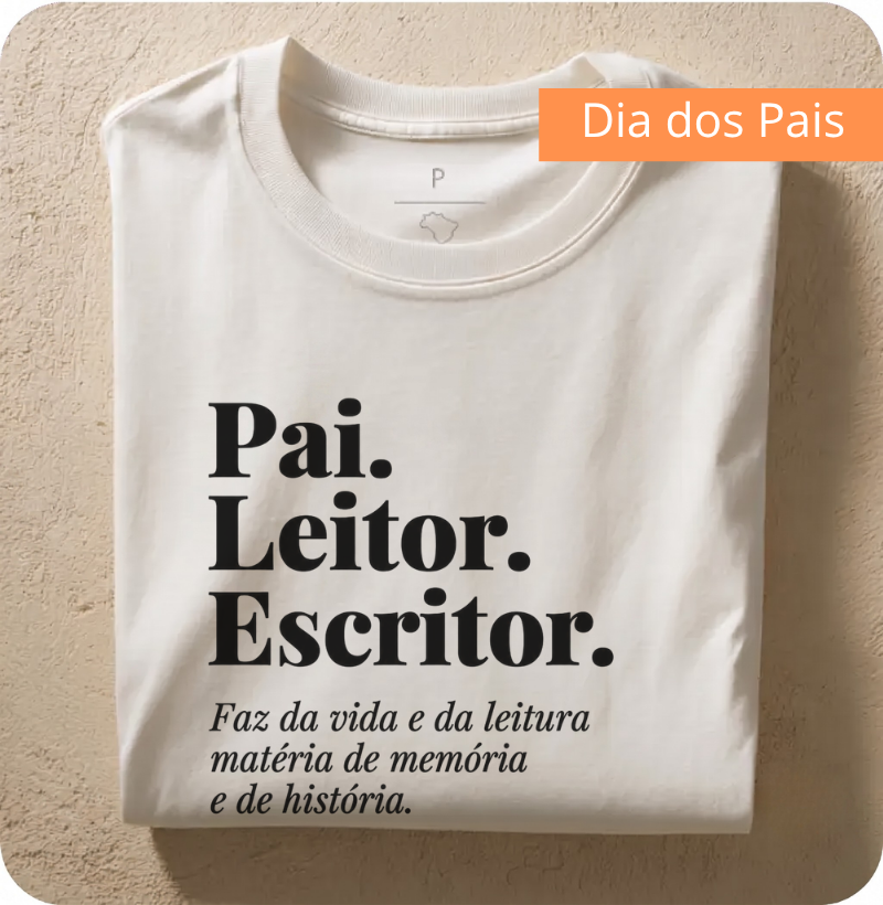 Pai. Leitor. Escritor.