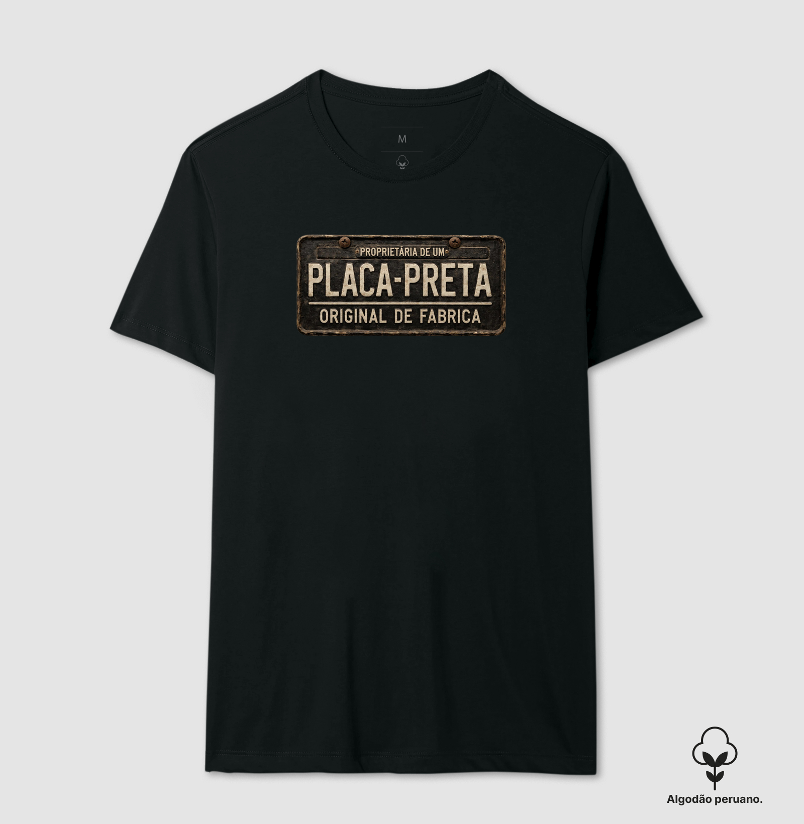 Proprietária de um Placa Preta | Rústica