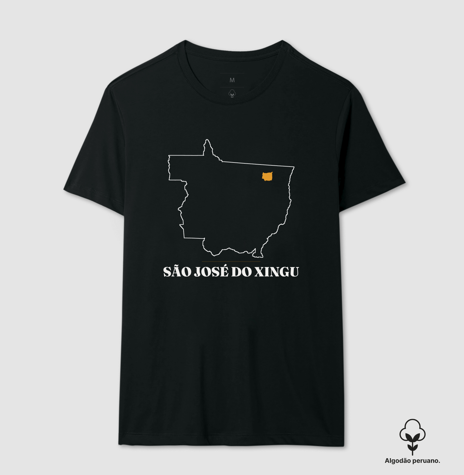 São José do Xingu | Traço MT - Camiseta Algodão Peruano