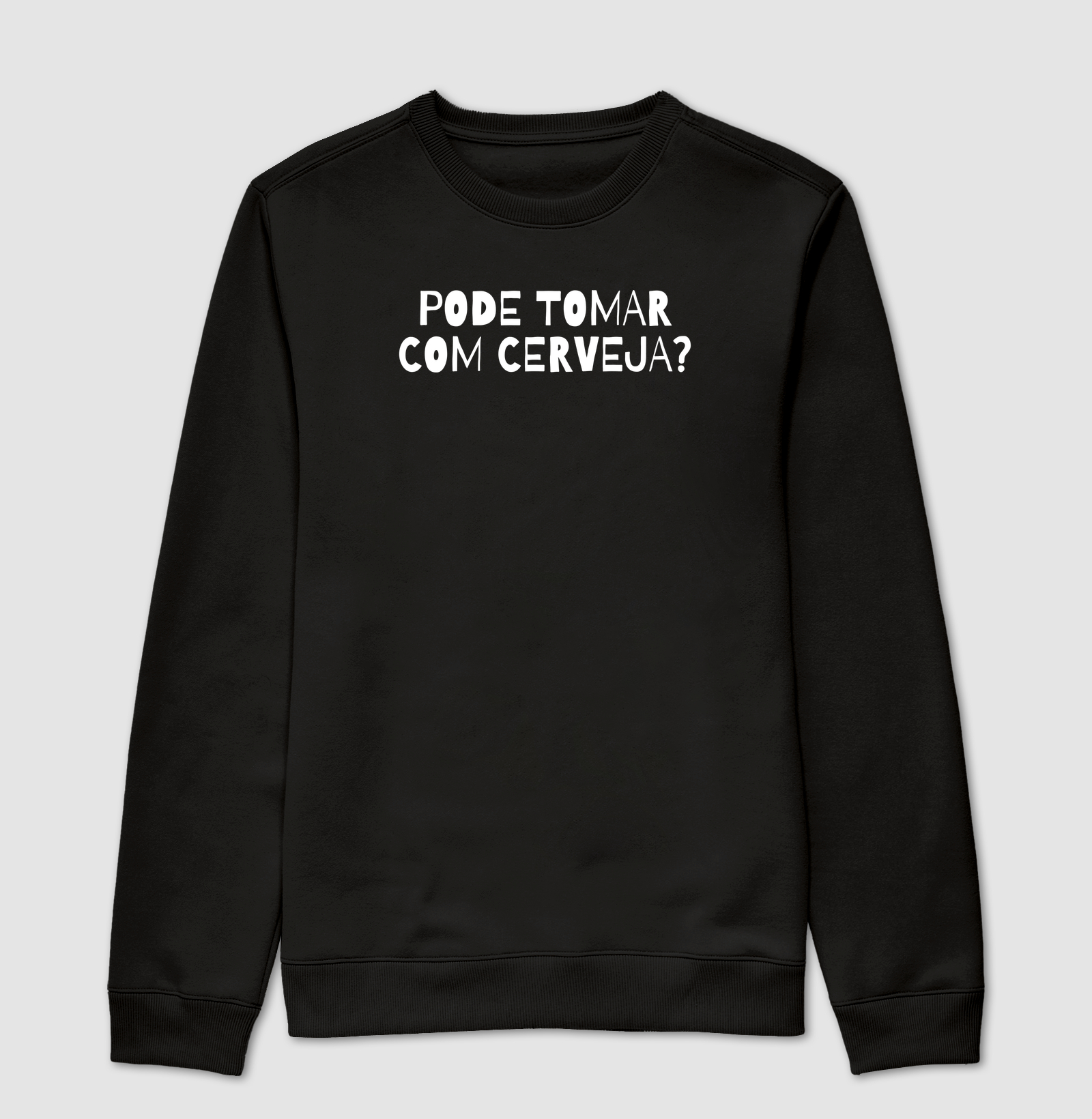 Pode tomar com cerveja?