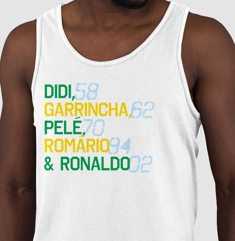 Didi, Garrincha, Pelé, Romário & Ronaldo