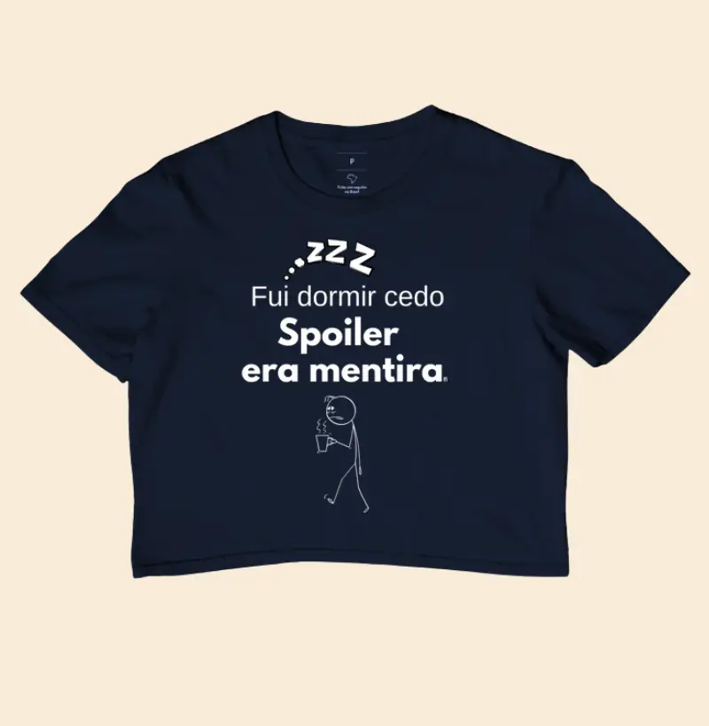 Cropped Fui dormir cedo: spoiler era mentira