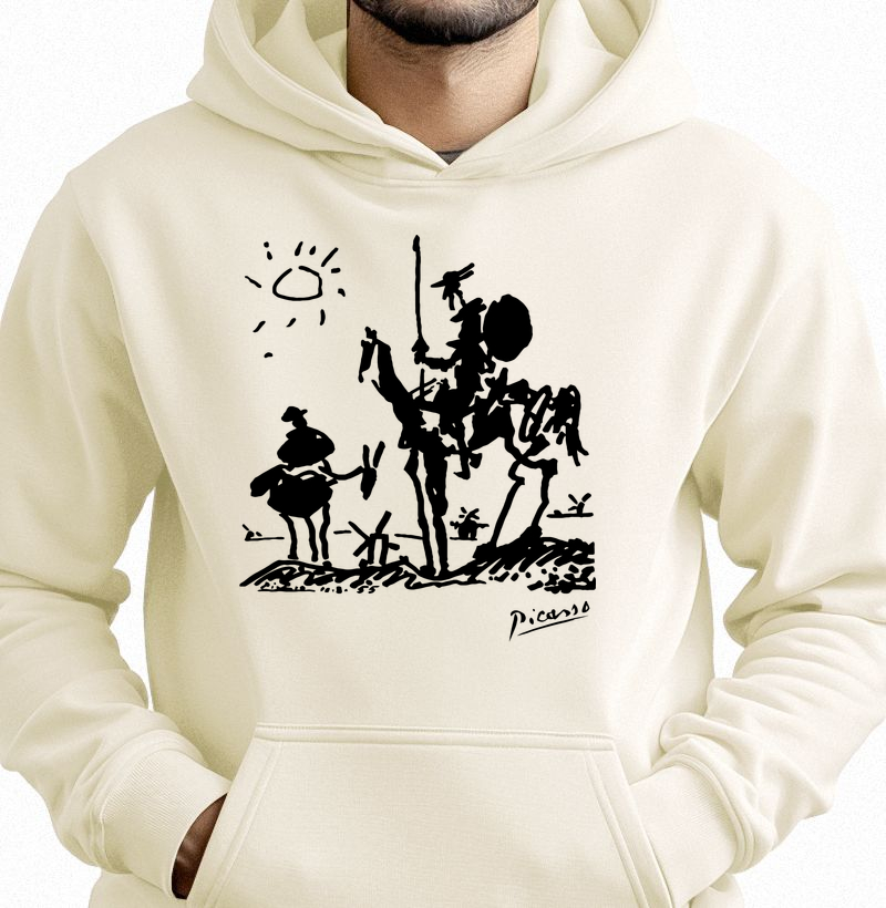 Moletom Vestindo Arte com Don Quixote 1955 | Arte e Literatura 