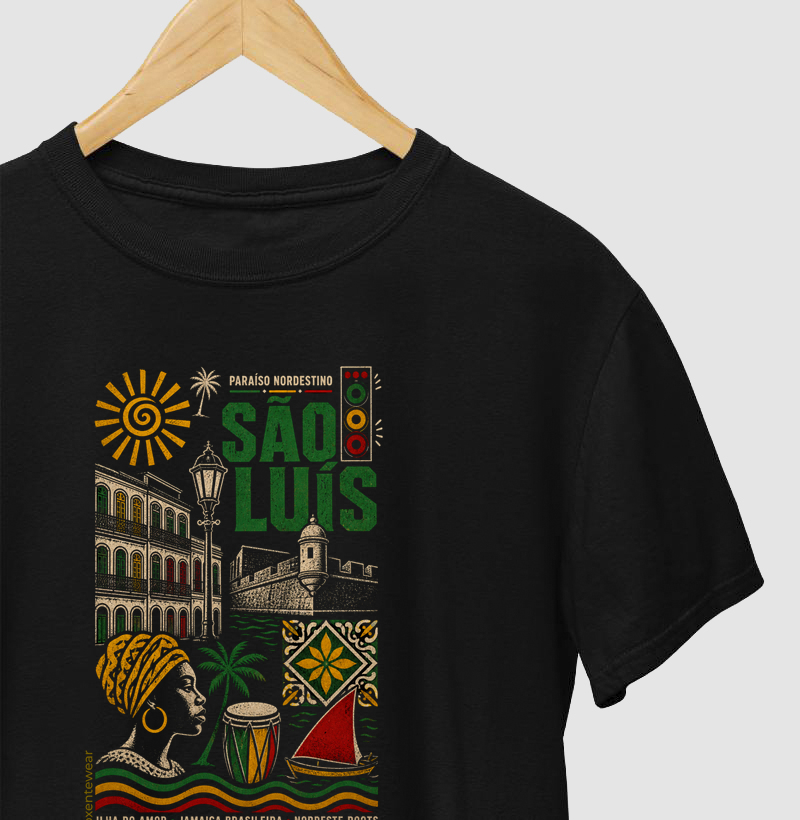 Camiseta São Luis (A jamaica brasileira) 