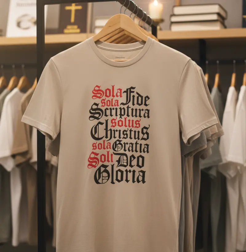 "Oversized Five Solas Art"