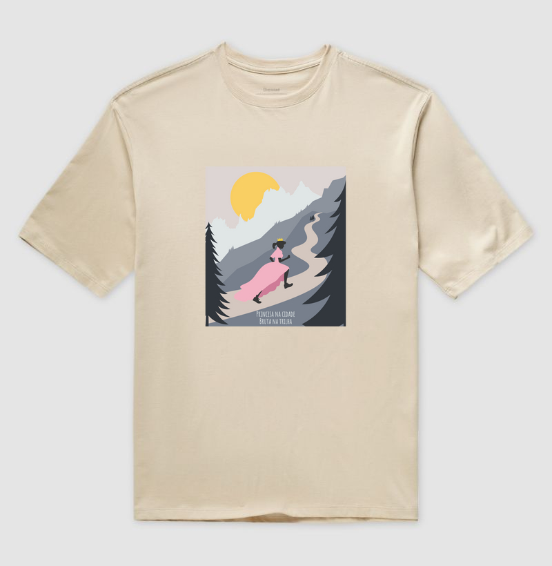 Camiseta Princesa Bruta - Oversized