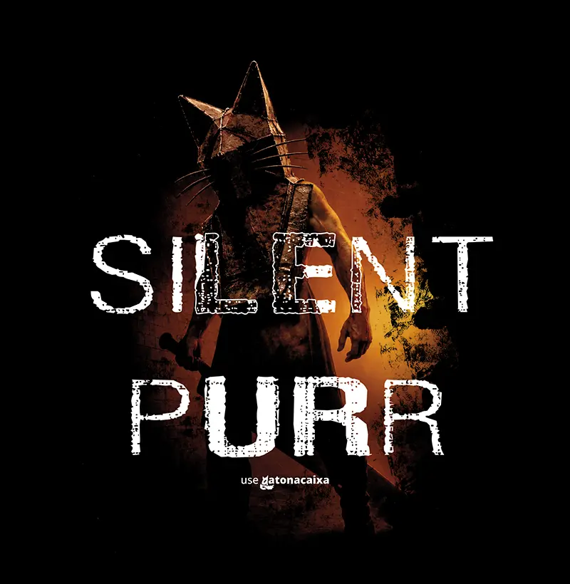 Silent Purr - Camiseta