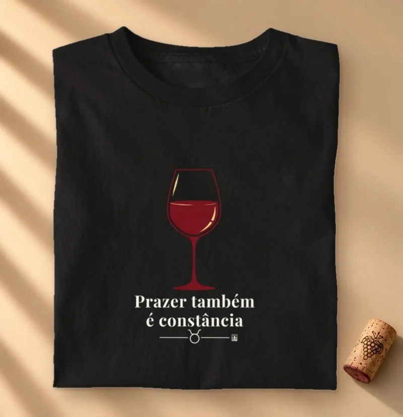 Camiseta Touro - Prazer também é Constância