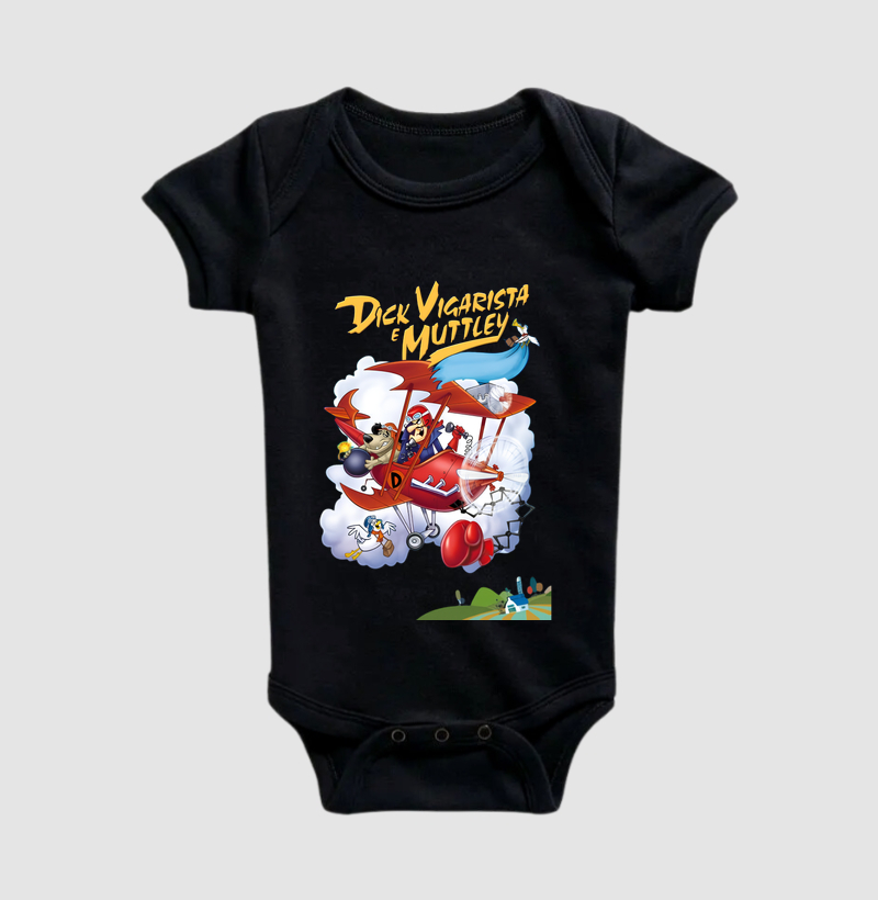 Camiseta Dick Vigarista e Muttley