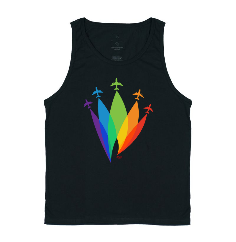 Aviões coloridos