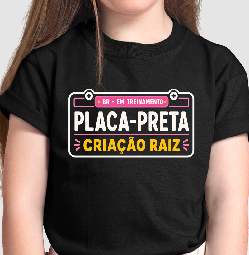 Placa Preta | Infanti Feminina