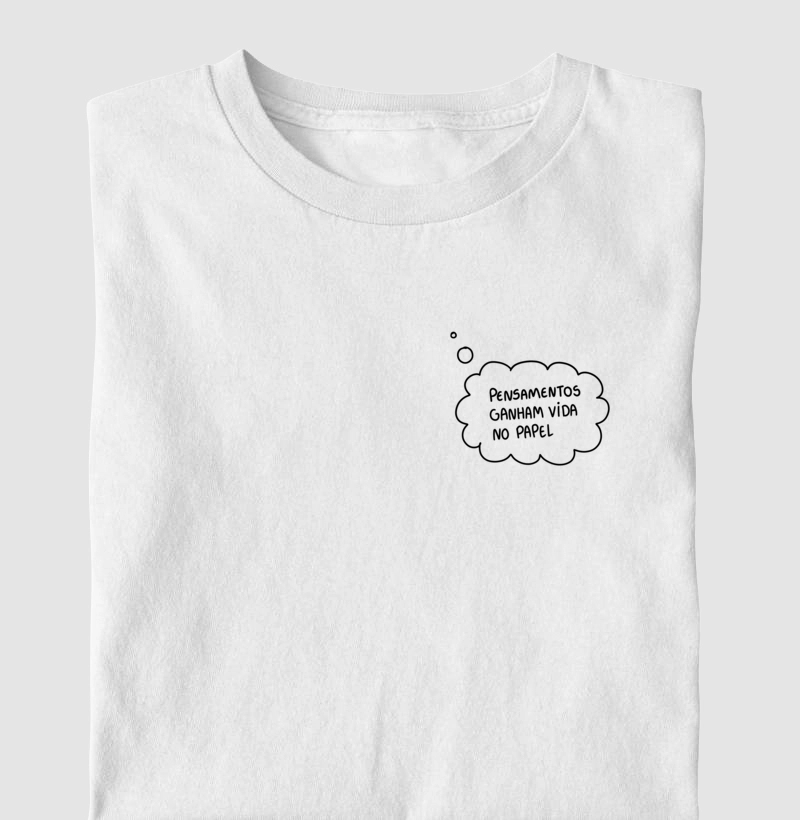 Pensamentos ganham vida no papel