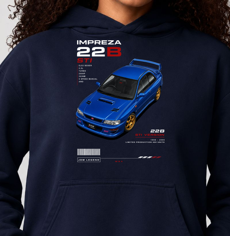 Moletom com capuz Subaru