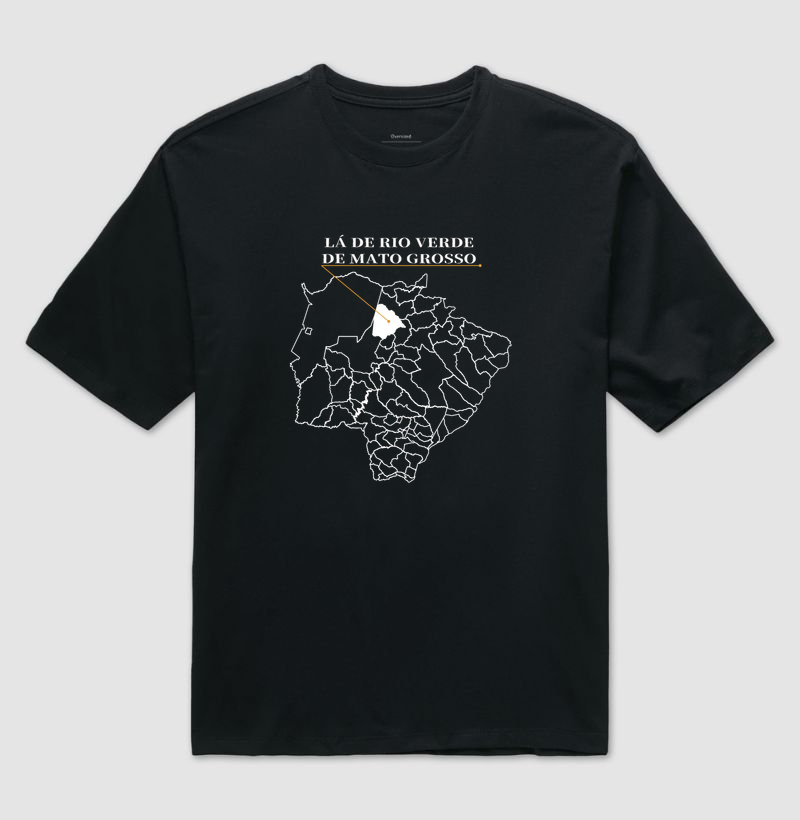 Rio Verde de Mato Grosso | Origem MS - Camiseta Oversized