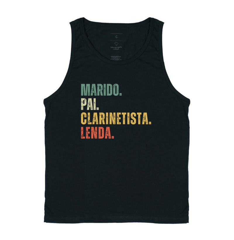 Marido. Pai. Clarinetista. Lenda.