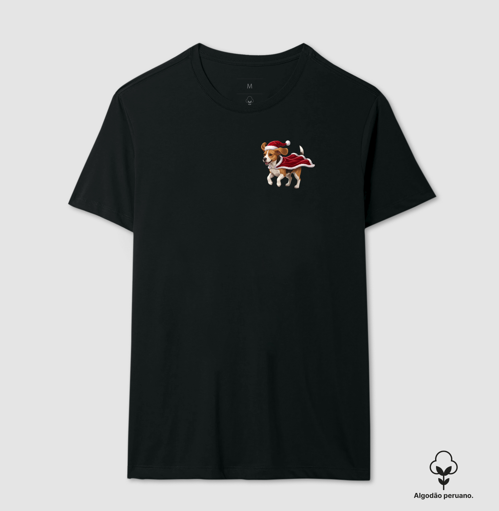 Beagle - Natal - Camiseta Algodão Peruano