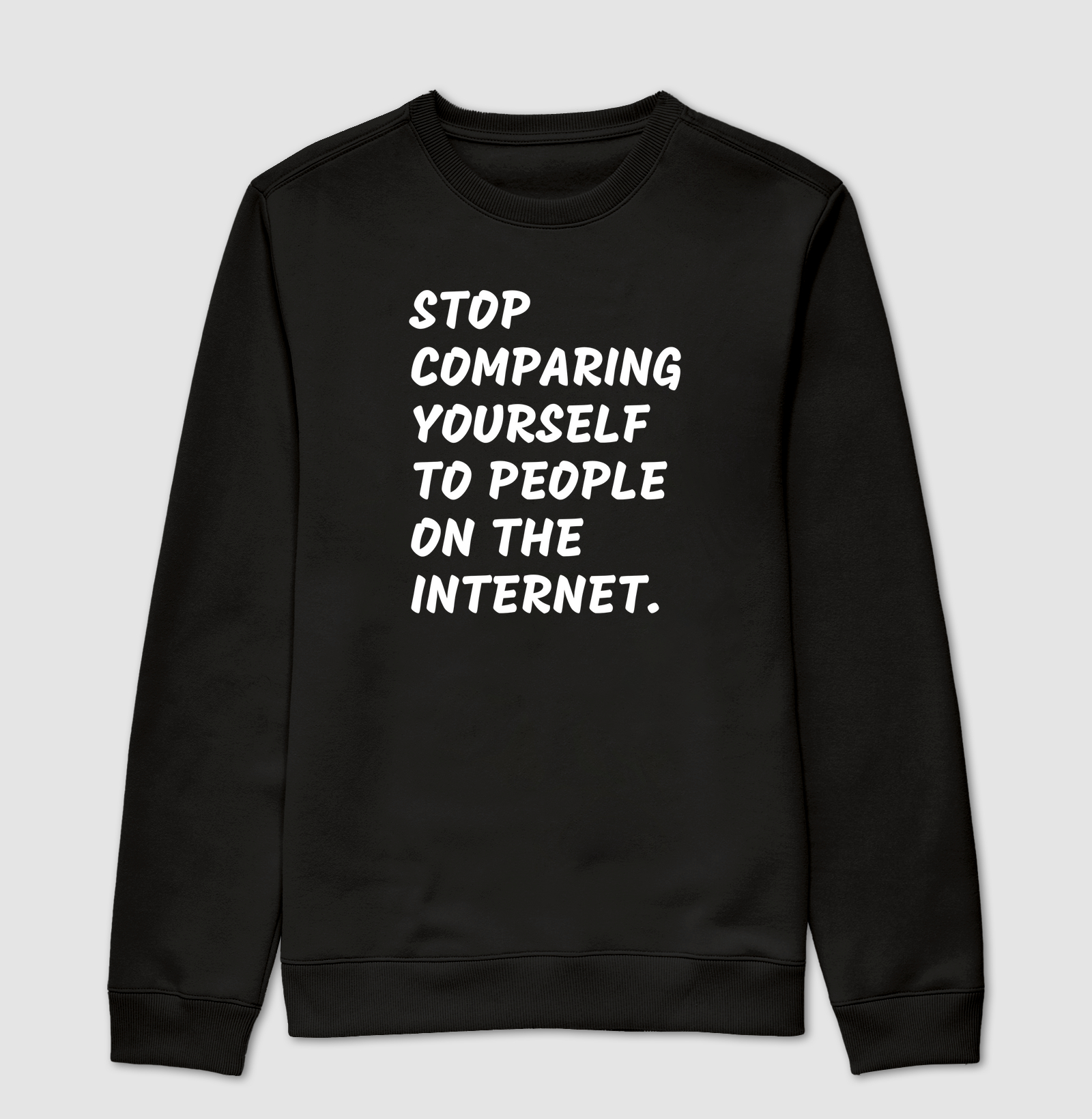 stop comparing yourself