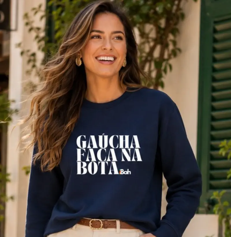 Gaúcha faca na bota