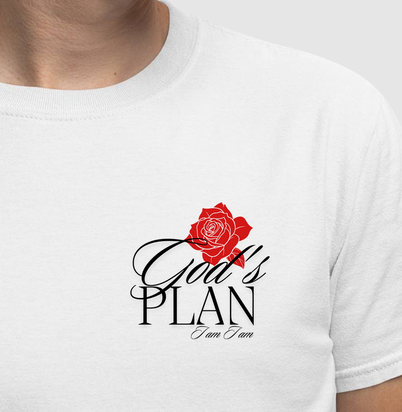 Camiseta God's Plan – Flor