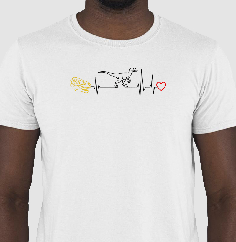 Camisa Algodão Estampada Dinodíaco Premium