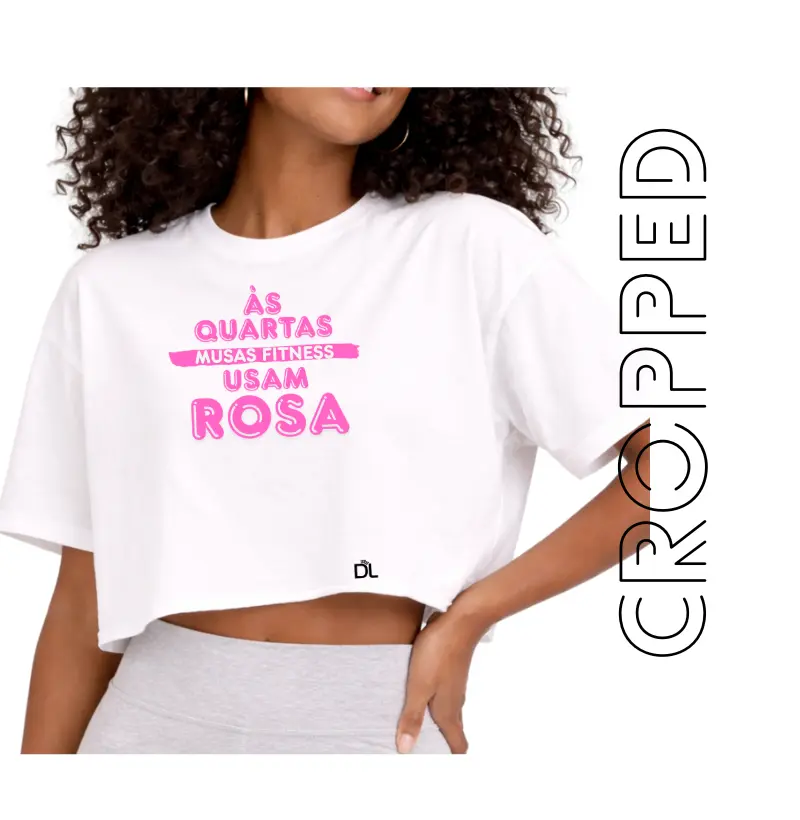 Às Quartas Musas Fitness Usam Rosa