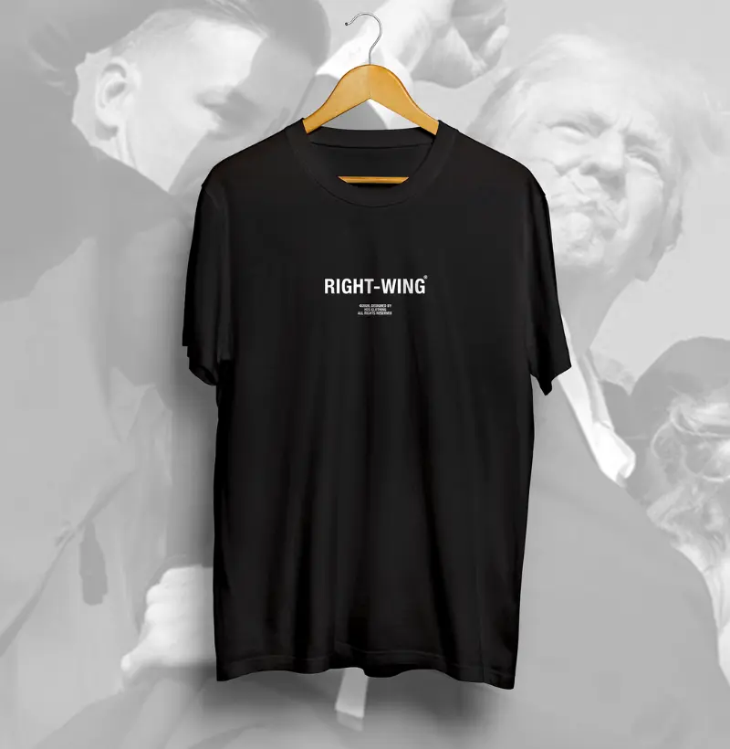Camiseta Right-Wing Black