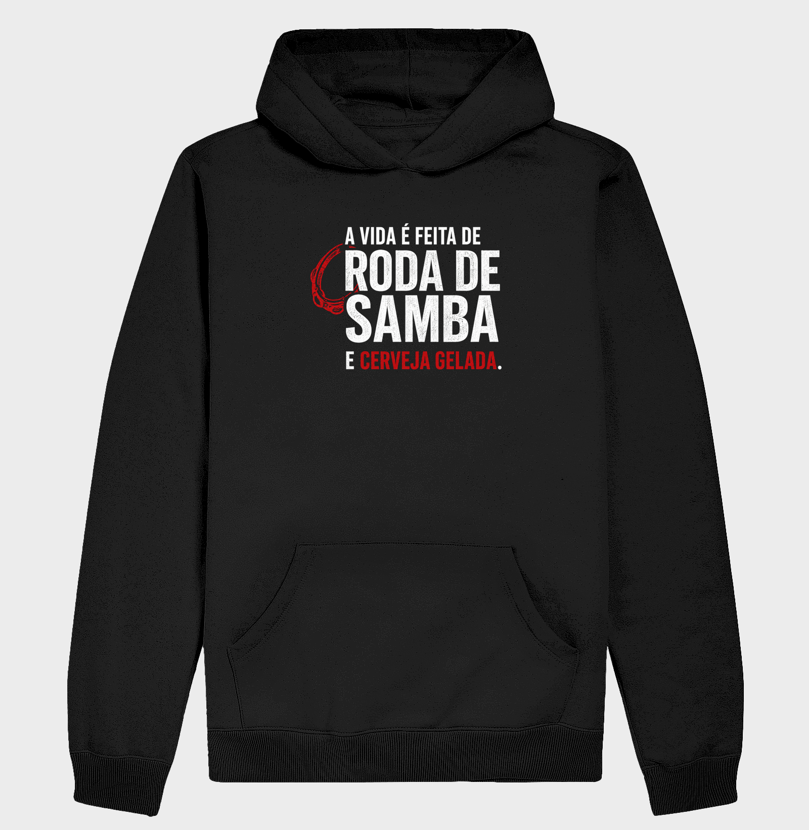 Samba e cerveja - Hoodie Moletom