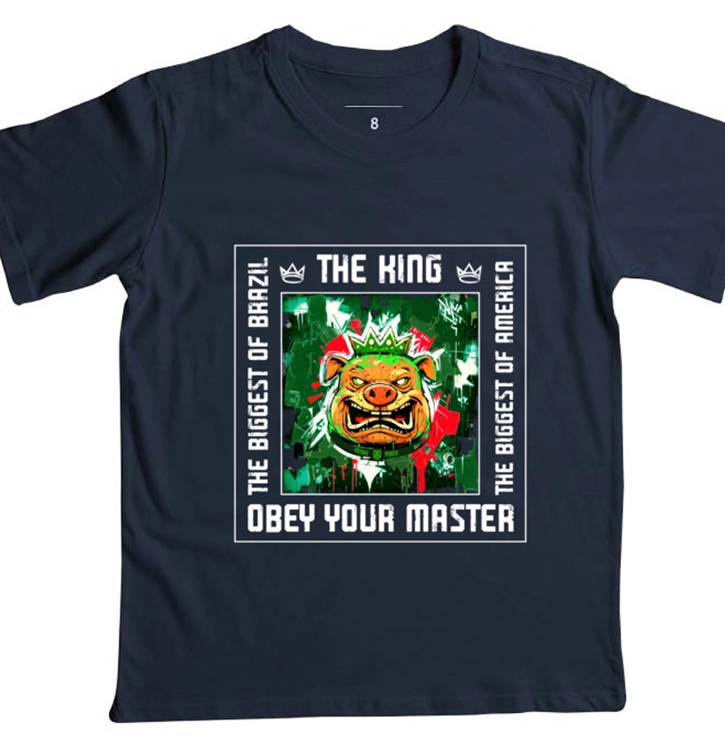 Infantil Obey your master (Desc. abaixo no PIX)