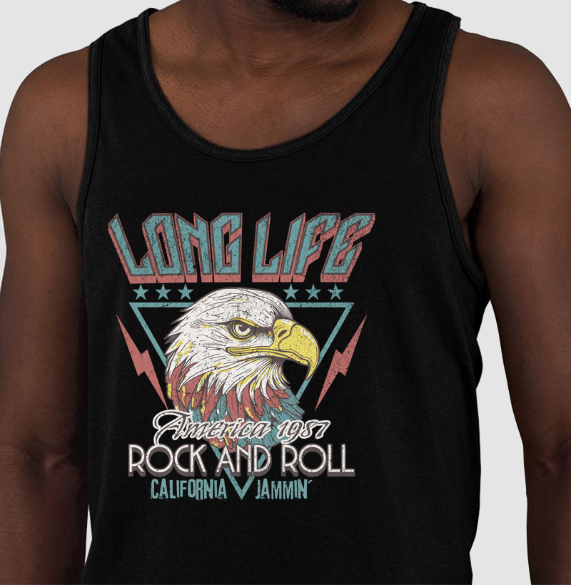 Long Life !!! - Camiseta Regata