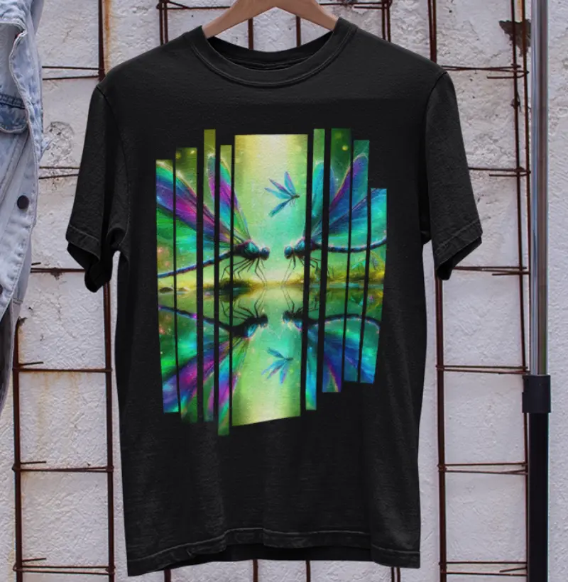 Reflexo Mágico das Libélulas