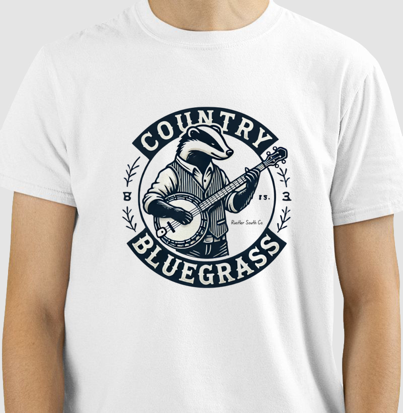 Camiseta Bluegrass Texugo