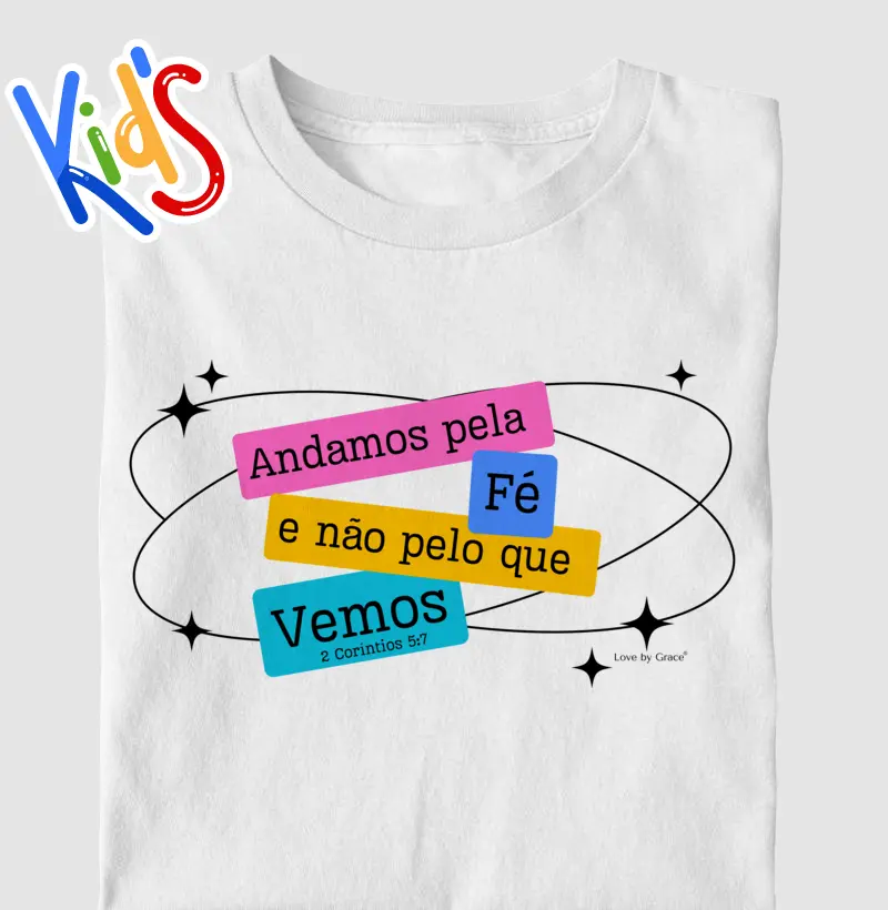 Camiseta  Kids By Faith