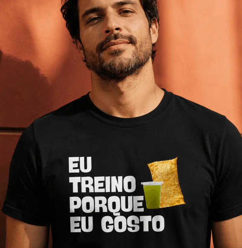 Eu Treino Porque Eu Gosto - pastel