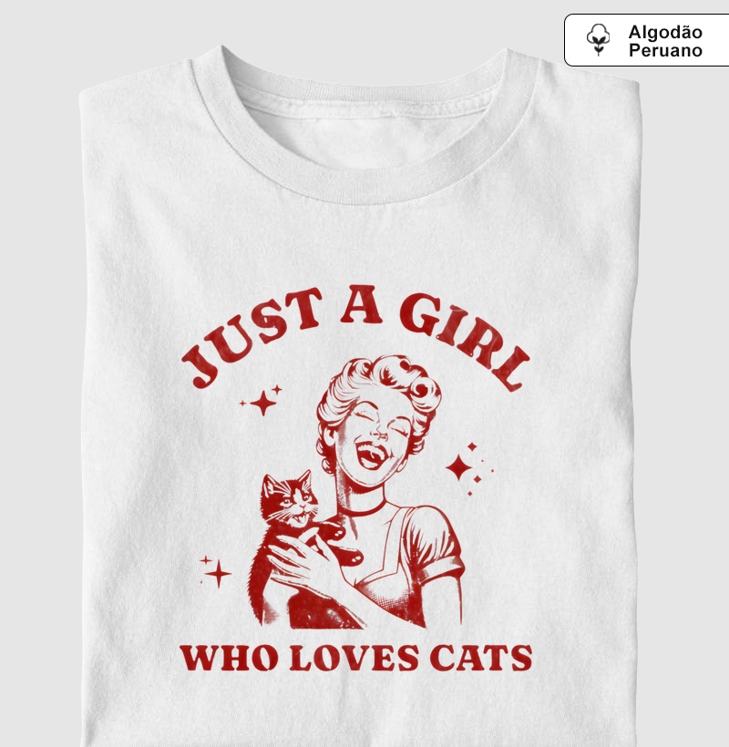 Apenas uma garota que ama gatos